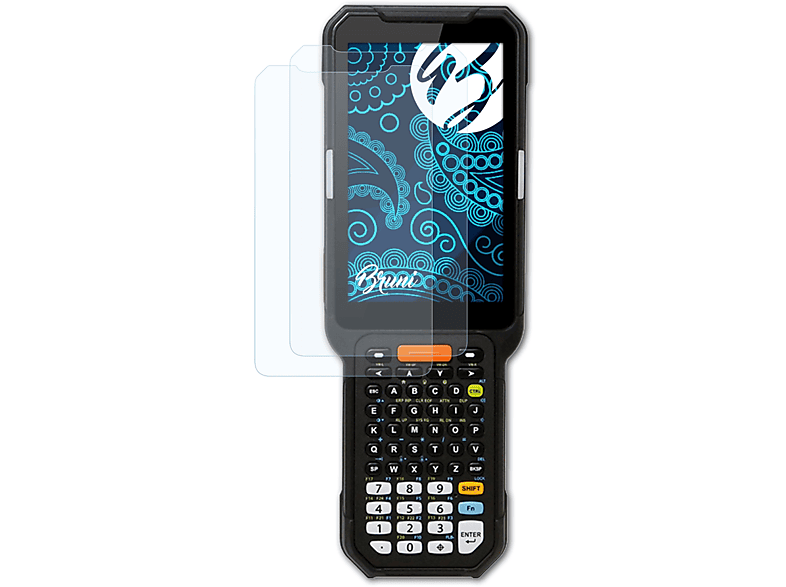 BRUNI 2x Point PM451) Mobile Basics-Clear Schutzfolie(für