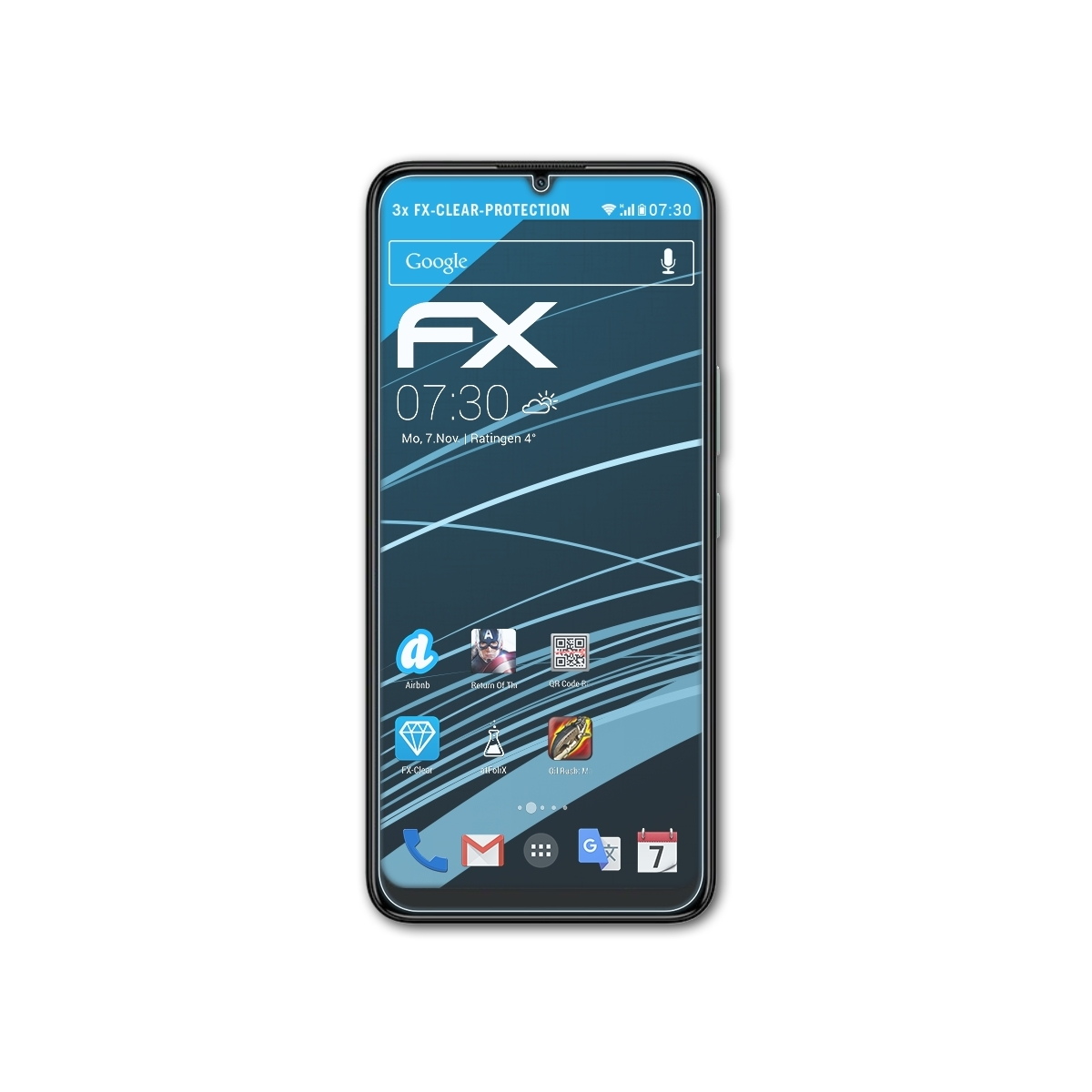 Nokia C31) 3x Displayschutz(für ATFOLIX FX-Clear