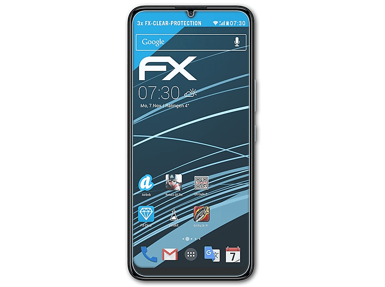 Nokia C31) 3x Displayschutz(für ATFOLIX FX-Clear