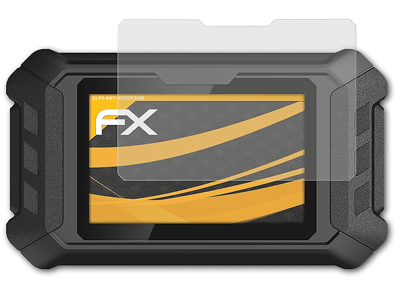 ATFOLIX 2x FX-Antireflex Displayschutz(für OBDStar P50)