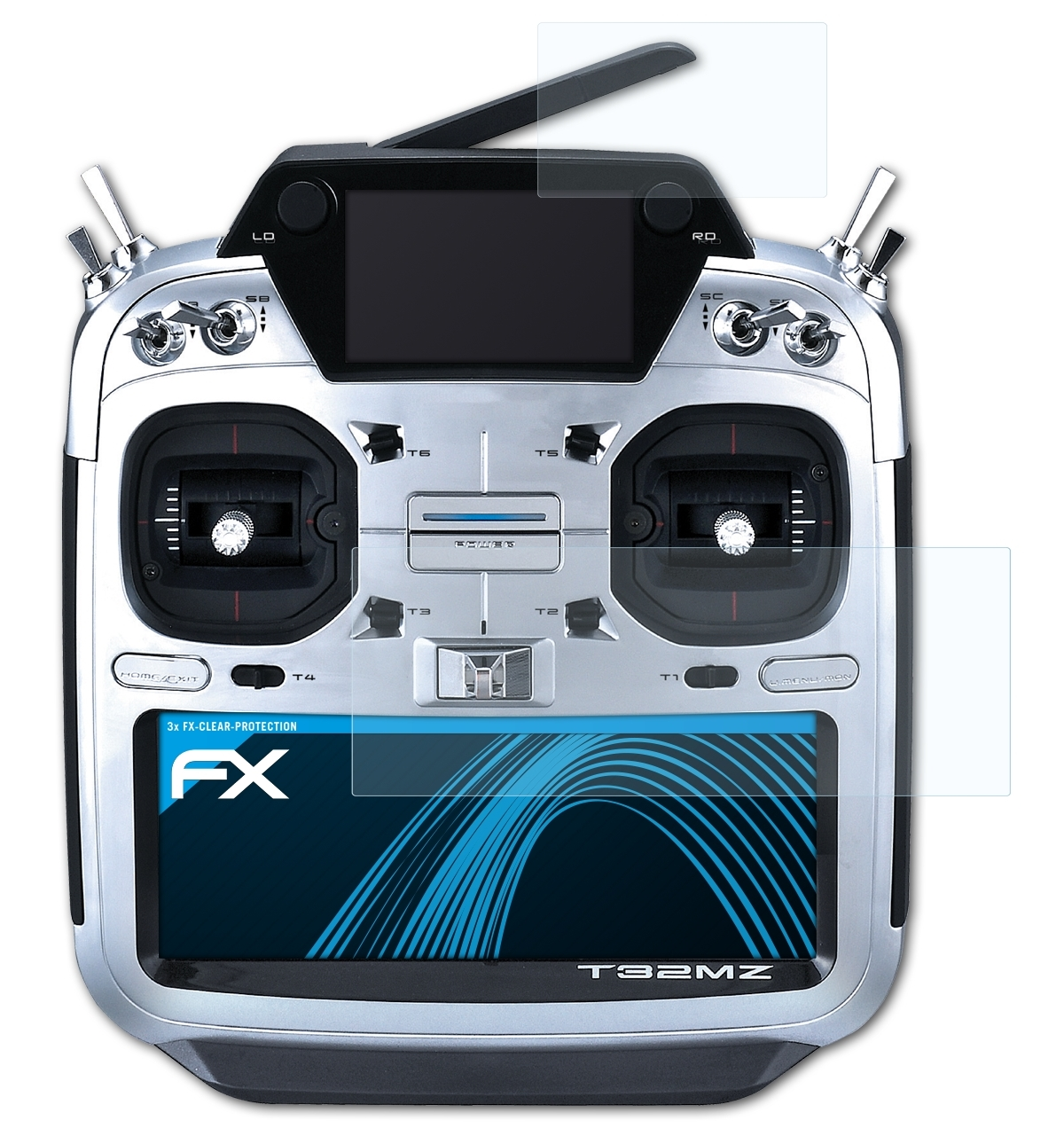 FX-Clear ATFOLIX 3x Displayschutz(für 32MZ) Futaba