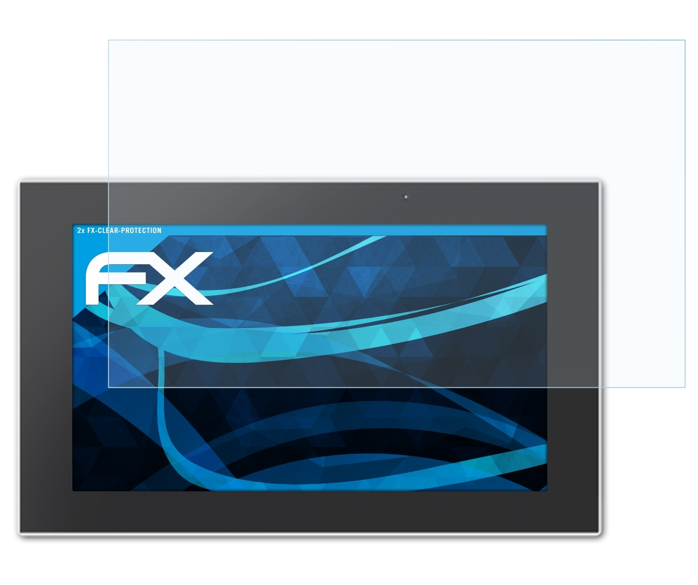ATFOLIX 2x FX-Clear Displayschutz(für Elsner KNX) Fabro