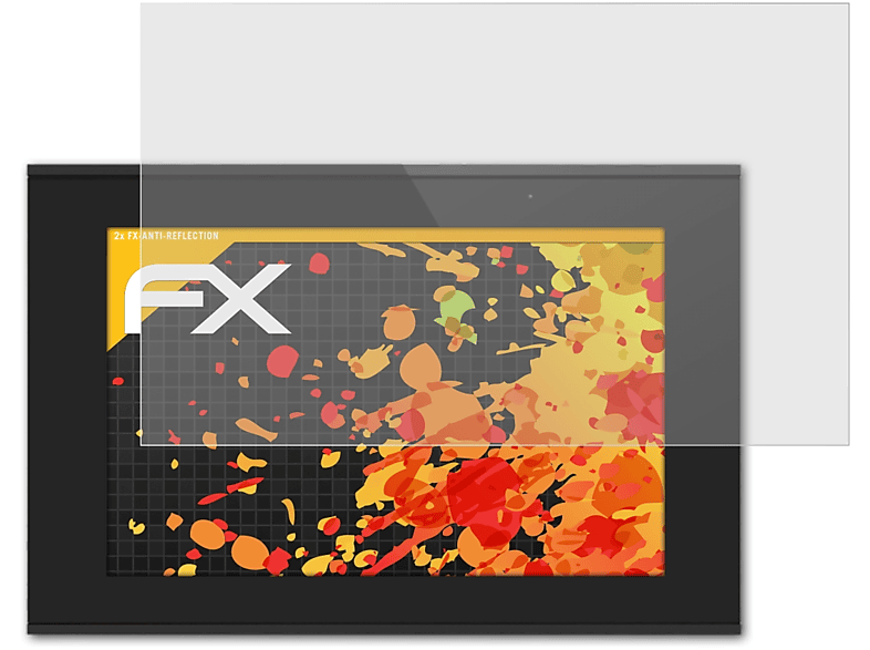 2x Elsner ATFOLIX KNX) FX-Antireflex CasaConnect Displayschutz(für