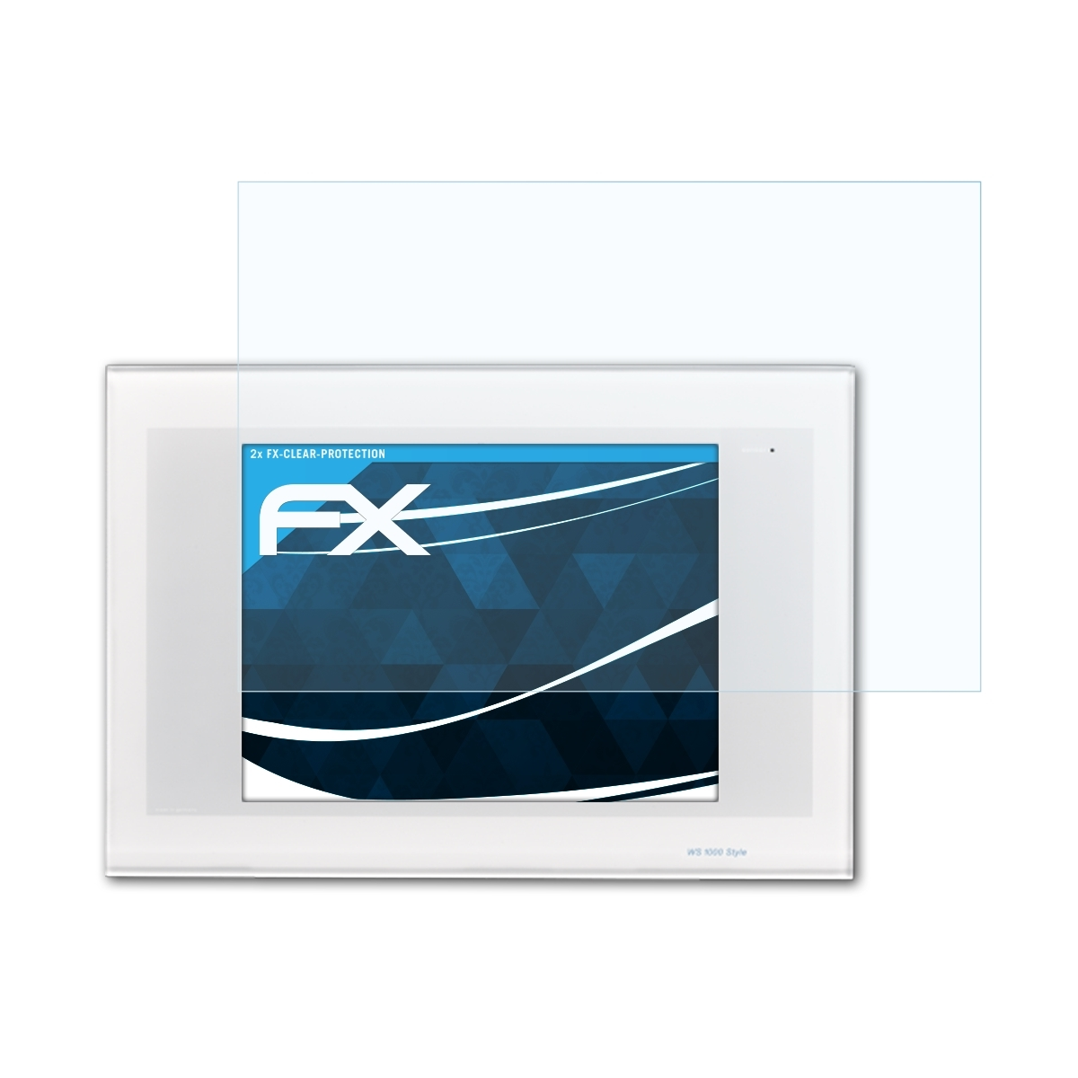 ATFOLIX 2x FX-Clear Displayschutz(für Elsner Style) WS1000