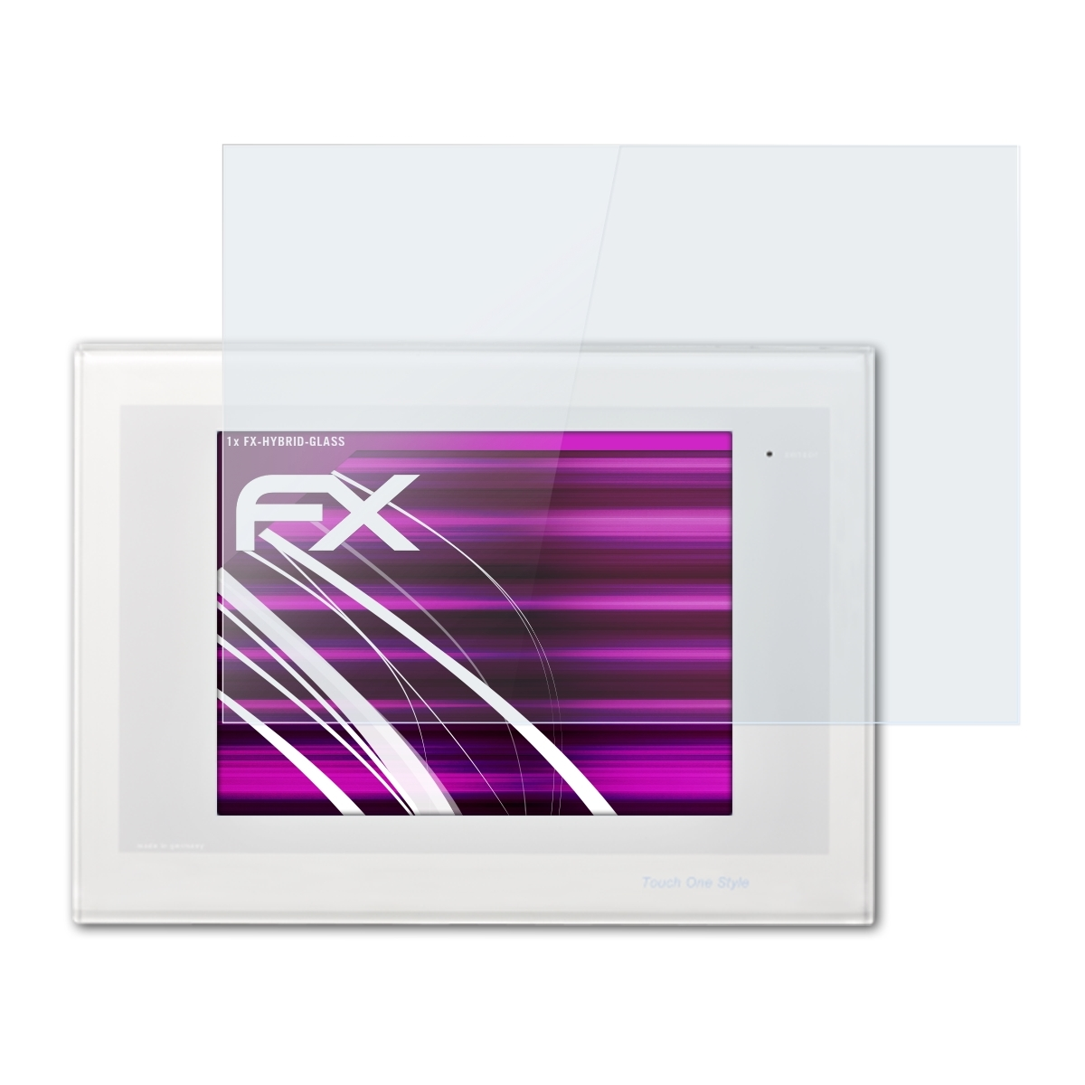 Elsner KNX Schutzglas(für One ATFOLIX Style) Touch FX-Hybrid-Glass