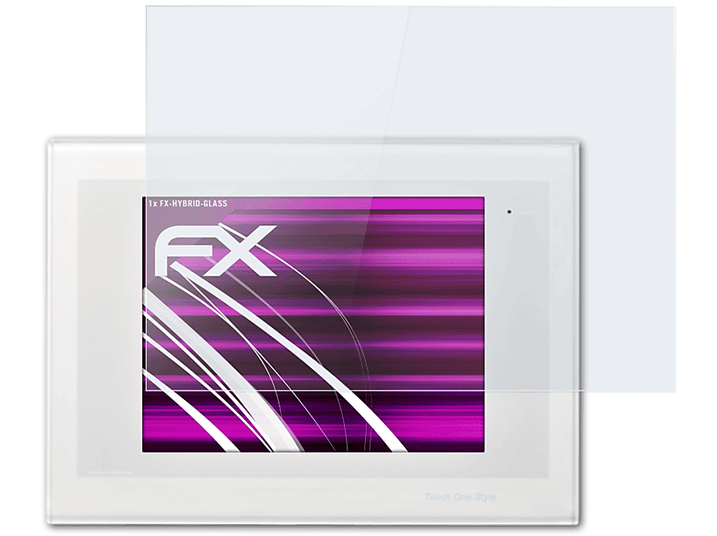 Style) One Touch FX-Hybrid-Glass ATFOLIX KNX Schutzglas(für Elsner