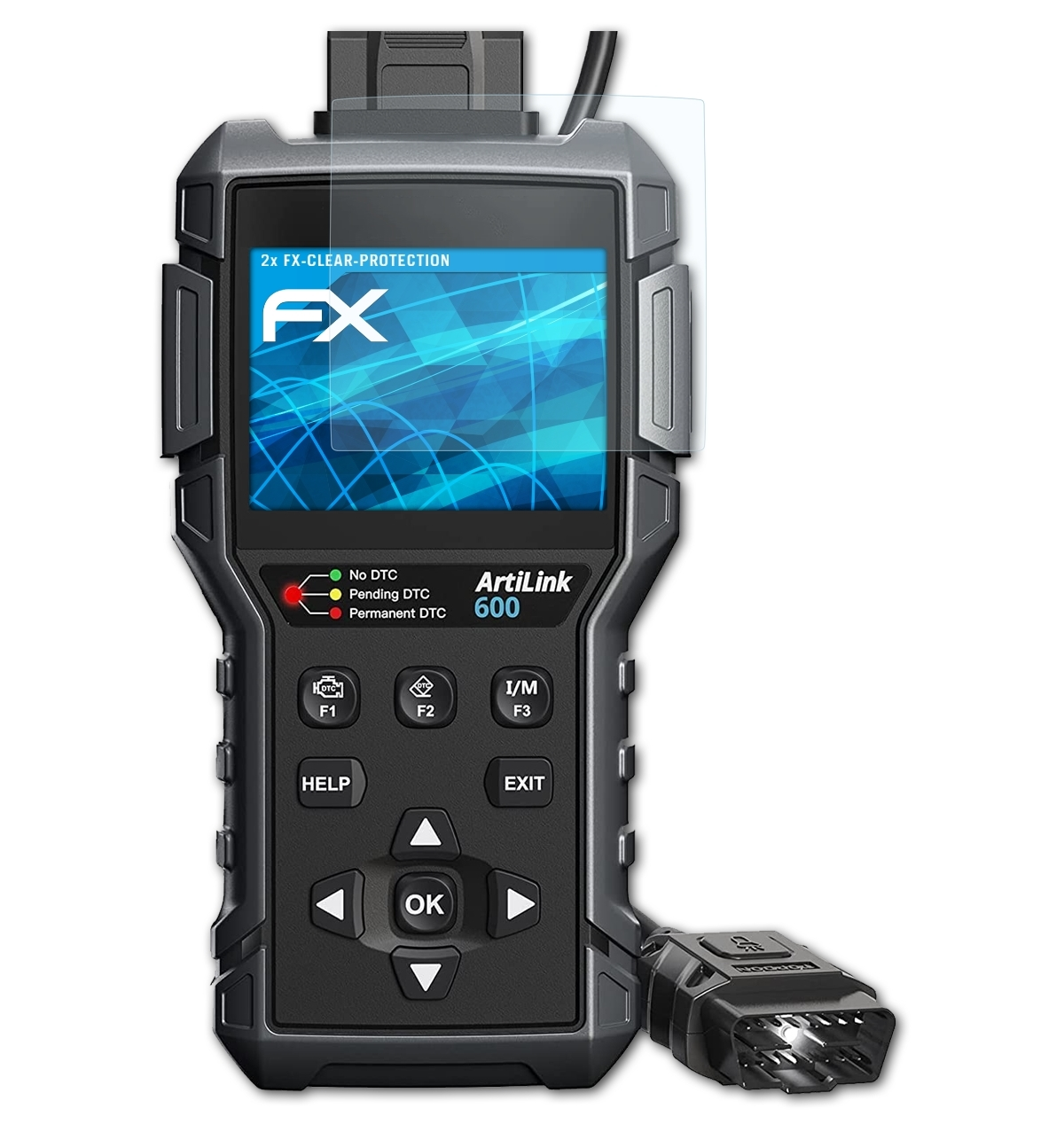 FX-Clear ATFOLIX ArtiLink600) Displayschutz(für Topdon 2x