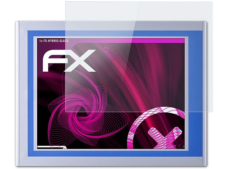 ATFOLIX FX-Hybrid-Glass Schutzglas(für Nodka TPC6000-A123 (12.1 Inch))
