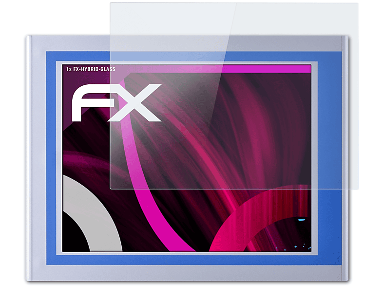 ATFOLIX FX-Hybrid-Glass Schutzglas(für Nodka (12.1 Inch)) TPC6000-A124-T