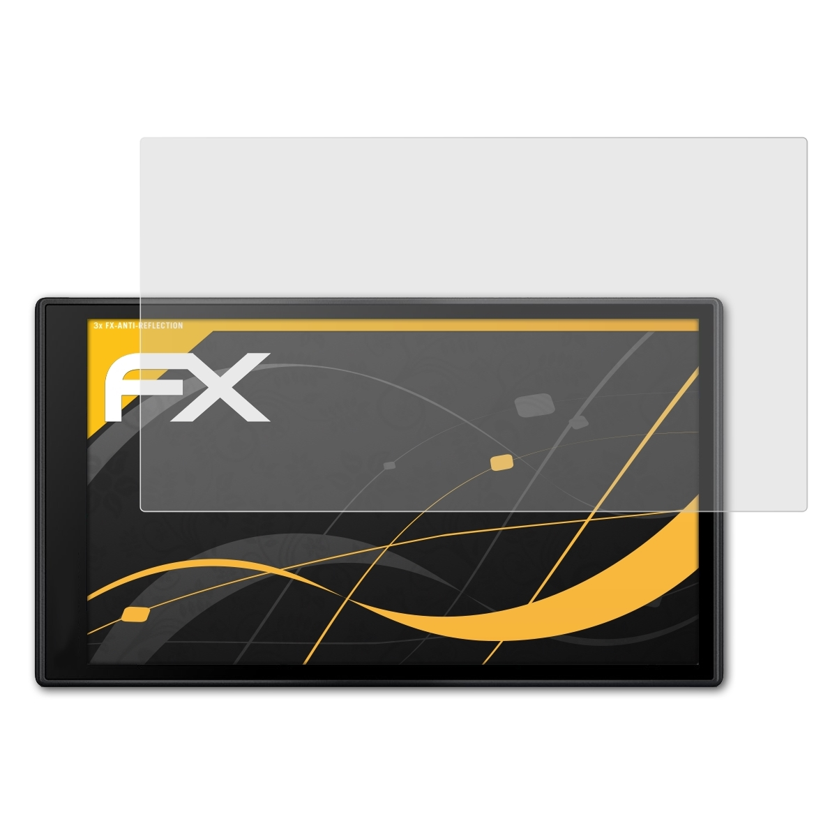 OTR710) Displayschutz(für Garmin dezl ATFOLIX 3x FX-Antireflex