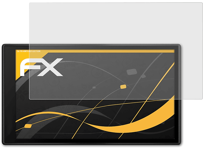 ATFOLIX 3x FX-Antireflex Garmin dezl OTR710) Displayschutz(für