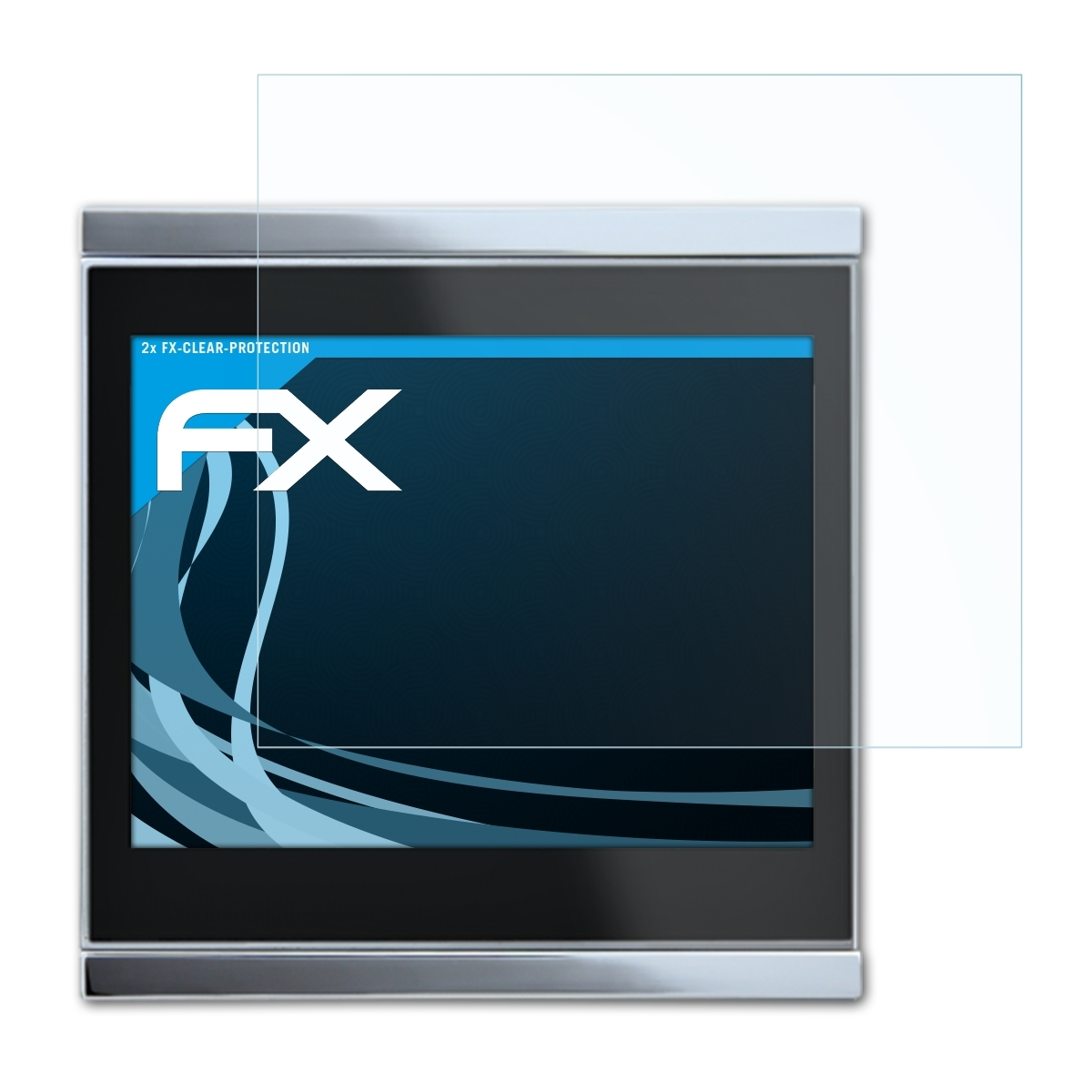 ATFOLIX 2x FX-Clear Displayschutz(für Elsner Touch (3.5 KNX inch)) Corlo
