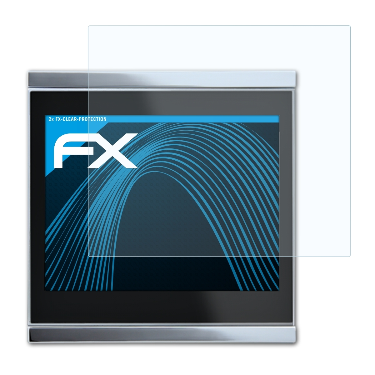 Corlo KNX ATFOLIX FX-Clear (3.5 Elsner Displayschutz(für Touch inch)) 2x
