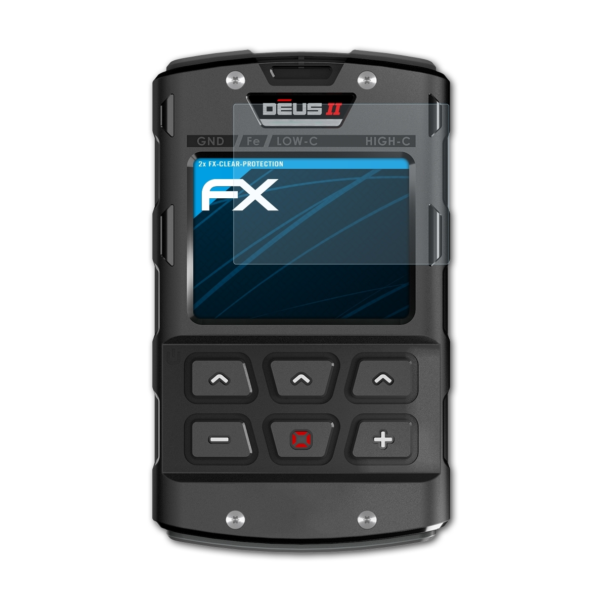 Deus II) XP FX-Clear Displayschutz(für XP Detectors 2x ATFOLIX