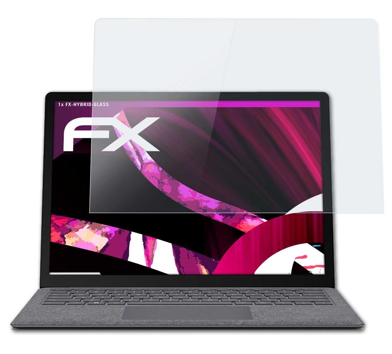 (15 Laptop FX-Hybrid-Glass Inch)) Surface Schutzglas(für Microsoft 5 ATFOLIX