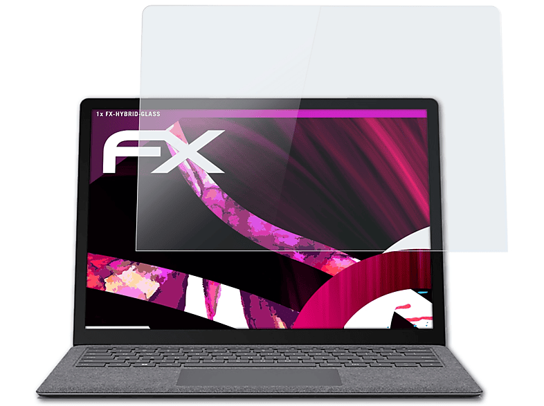 (15 Laptop FX-Hybrid-Glass Inch)) Surface Schutzglas(für Microsoft 5 ATFOLIX
