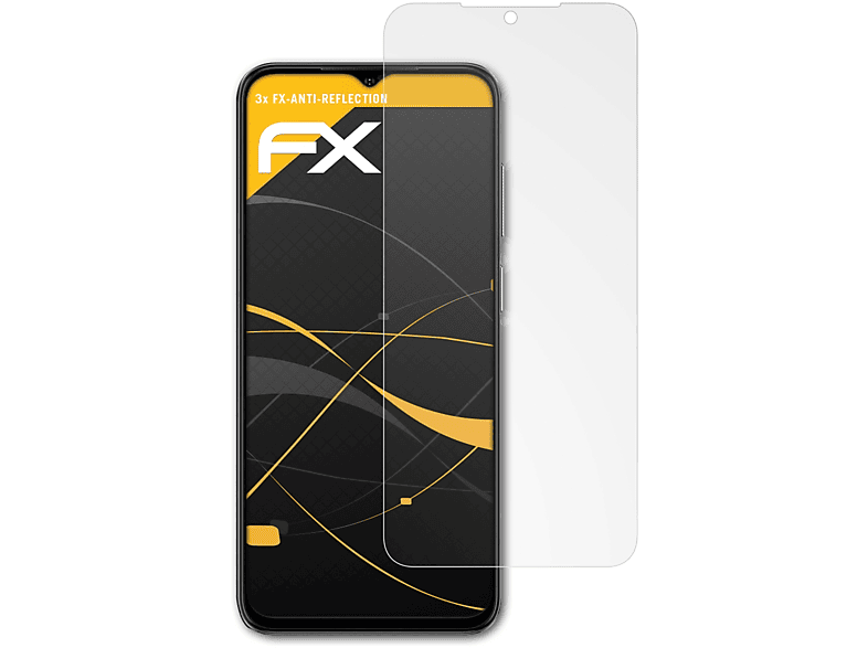 FX-Antireflex Ulefone Displayschutz(für ATFOLIX 14) 3x Note