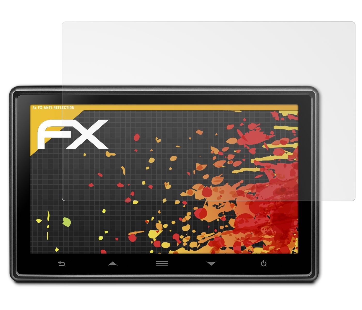 Garmin ATFOLIX FX-Antireflex Displayschutz(für 3x GNX 120)