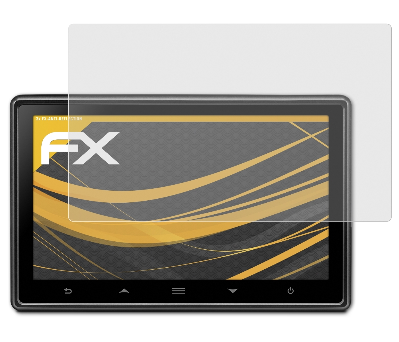 ATFOLIX 3x FX-Antireflex GNX 120) Displayschutz(für Garmin