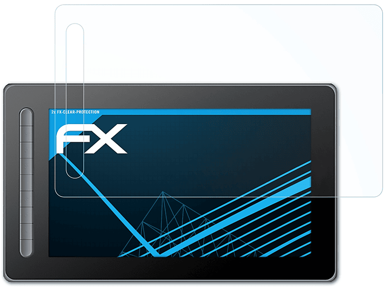 ATFOLIX 2x FX-Clear Displayschutz(für XP-PEN Artist 13 (2. Generation))