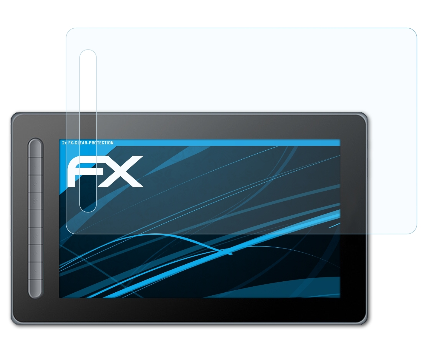 FX-Clear 13 Artist Generation)) (2. Displayschutz(für ATFOLIX 2x XP-PEN