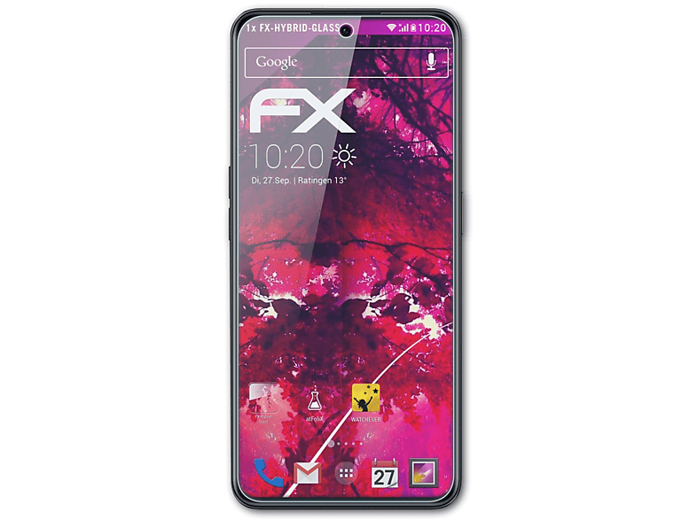 ATFOLIX FX-Hybrid-Glass Schutzglas(für OnePlus Ace)