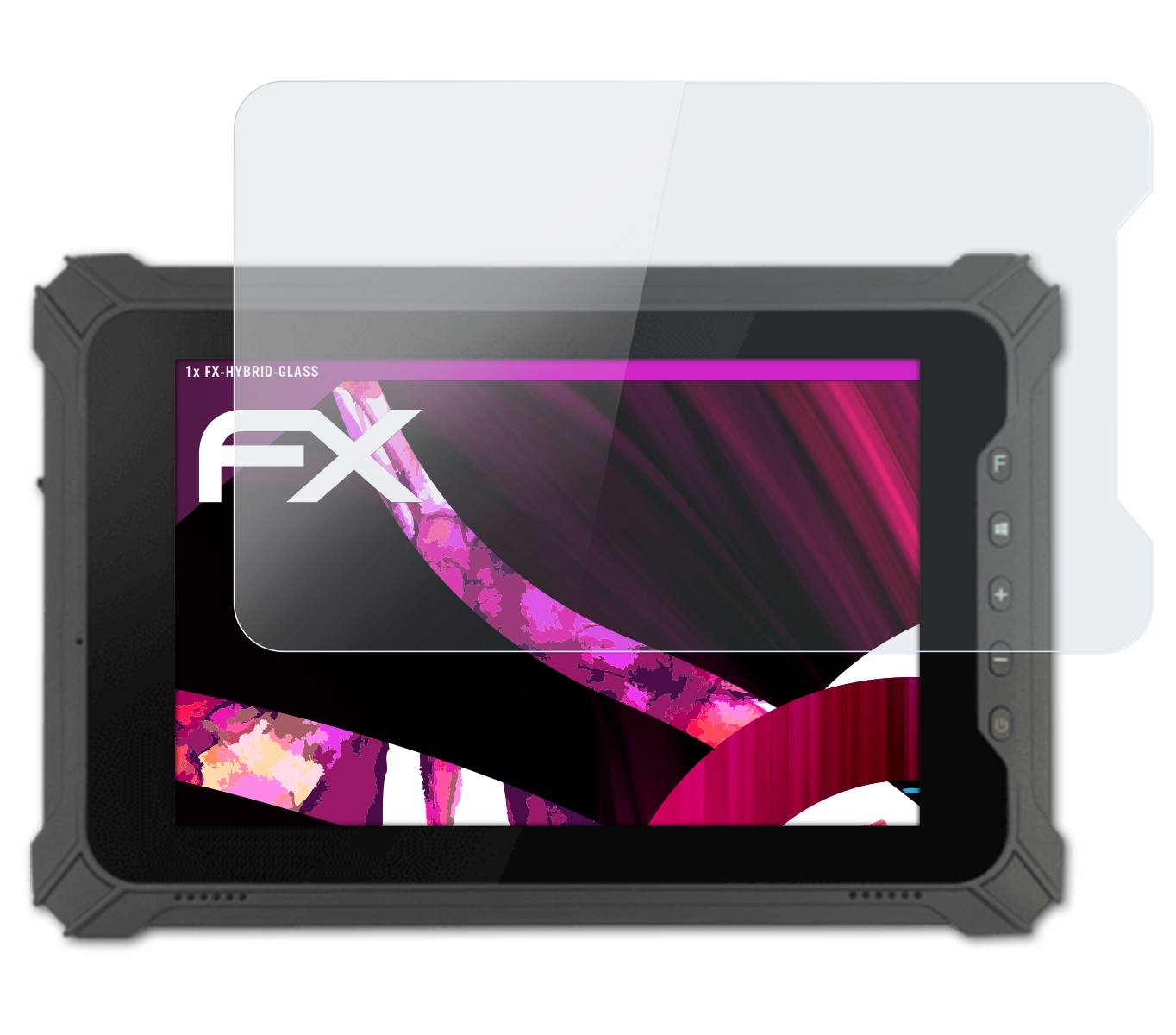 ATFOLIX FX-Hybrid-Glass Werock Schutzglas(für S508) Rocktab