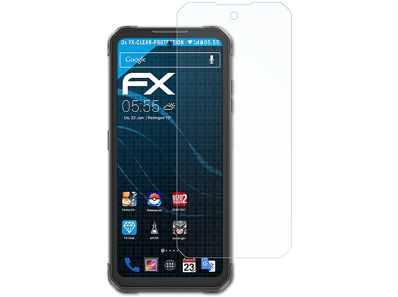 ATFOLIX 3x FX-Clear Displayschutz(für IIIF150 Air1 Ultra)