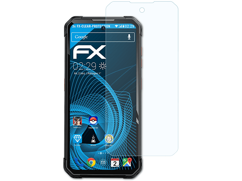 Pro) IIIF150 ATFOLIX Displayschutz(für FX-Clear 3x Air1