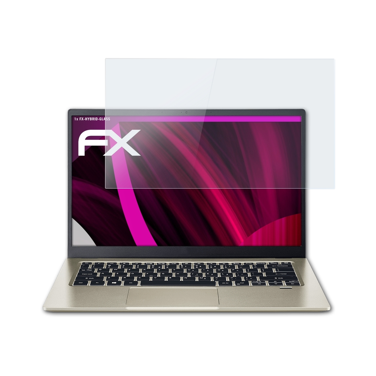 (SF114-34)) ATFOLIX 1 Acer Swift Schutzglas(für FX-Hybrid-Glass