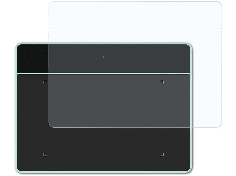 ATFOLIX 2x FX-Clear Displayschutz(für XP-PEN Deco Fun XS (CT430))