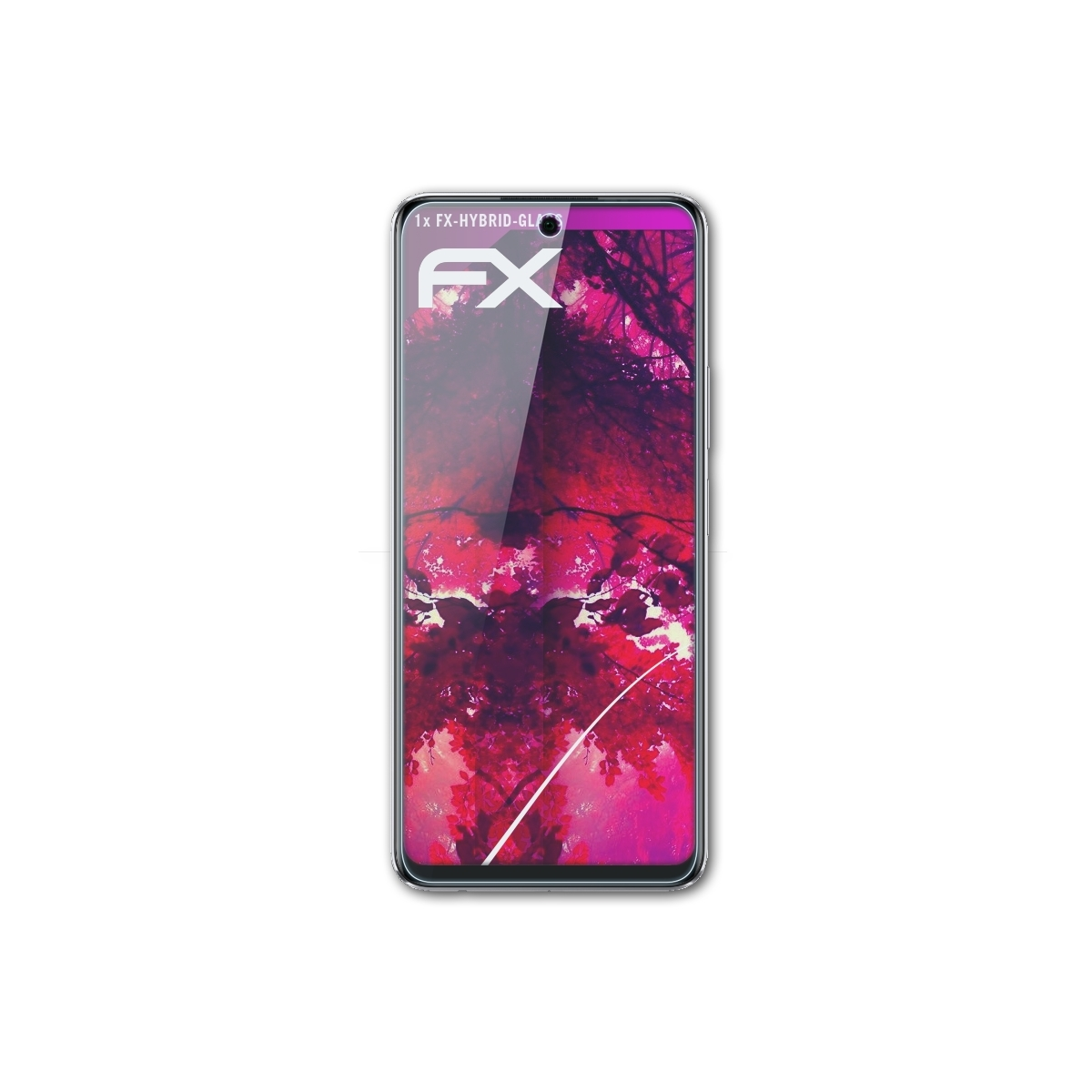ATFOLIX FX-Hybrid-Glass Schutzglas(für 5G 2023) Infinix Zero
