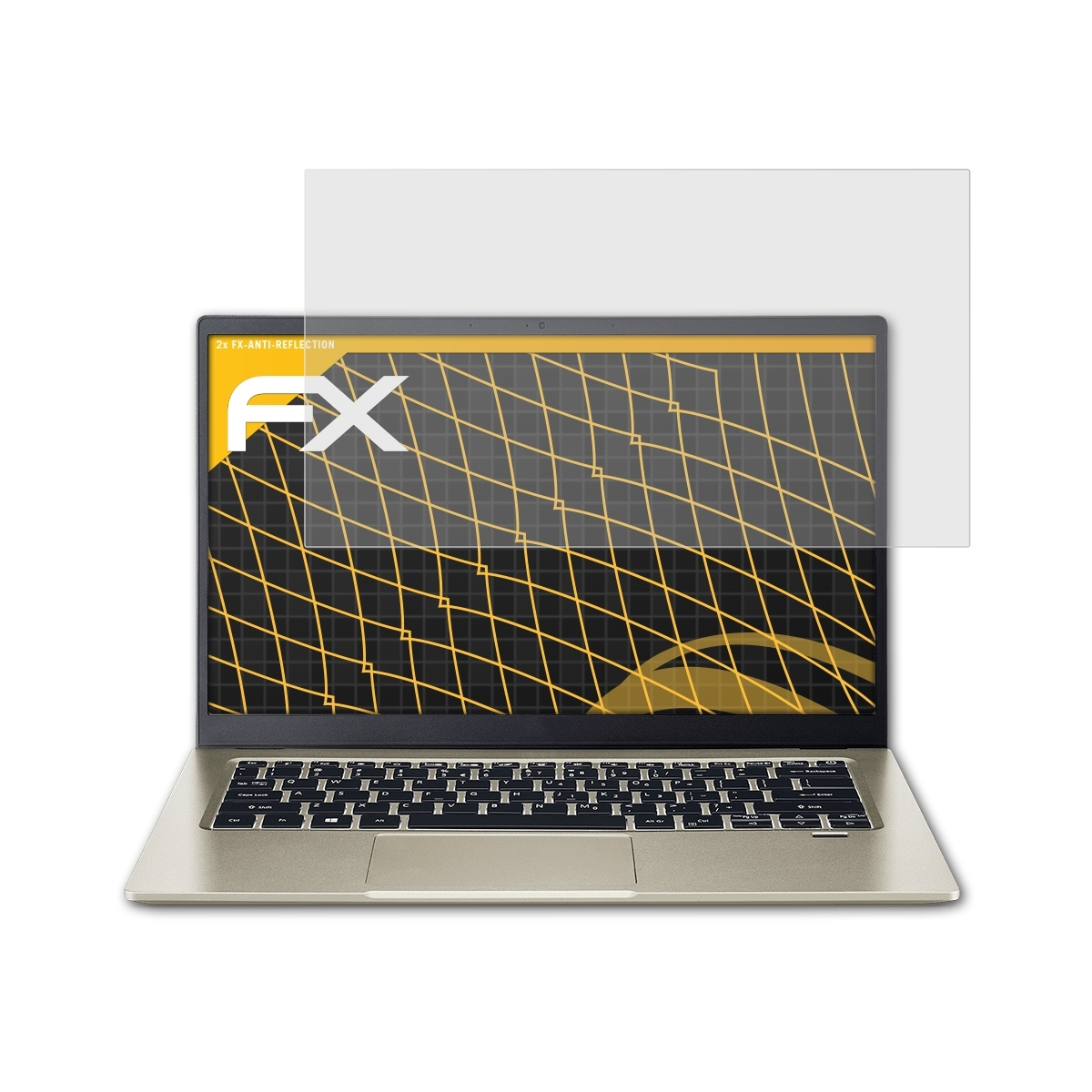 ATFOLIX 2x 1 Swift Acer Displayschutz(für (SF114-34)) FX-Antireflex