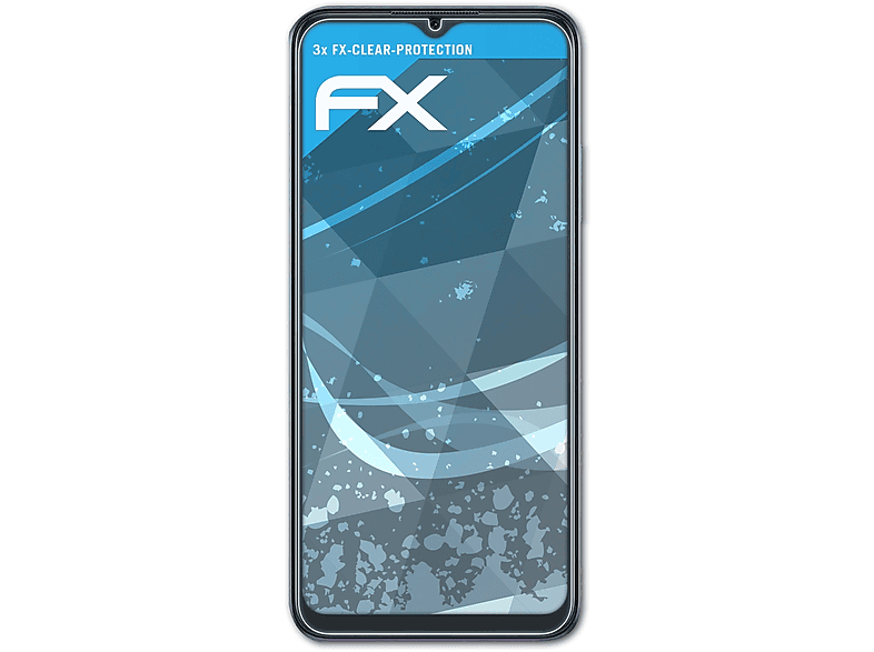 ATFOLIX 3x FX-Clear Displayschutz(für A17K) Oppo