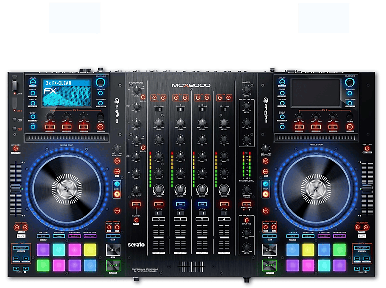 ATFOLIX 3x FX-Clear MCX8000) DJ Denon Displayschutz(für