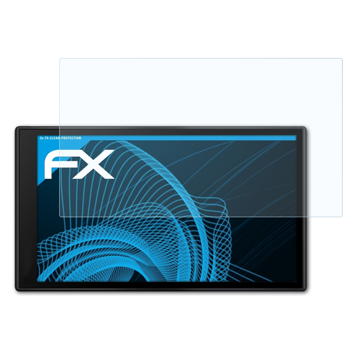 Displayschutz(für dezl ATFOLIX 3x Garmin OTR710) FX-Clear
