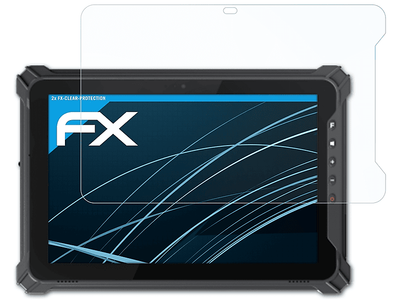 ATFOLIX 2x FX-Clear Displayschutz(für Werock Rocktab S510)