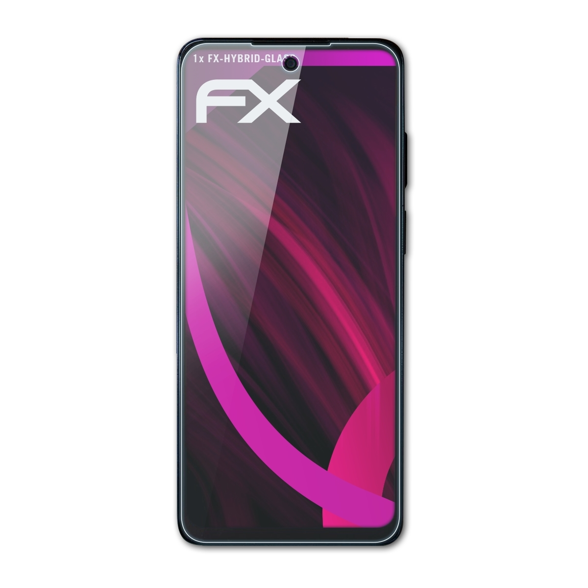 Schutzglas(für Stylus Moto (2022)) G FX-Hybrid-Glass ATFOLIX 5G Motorola
