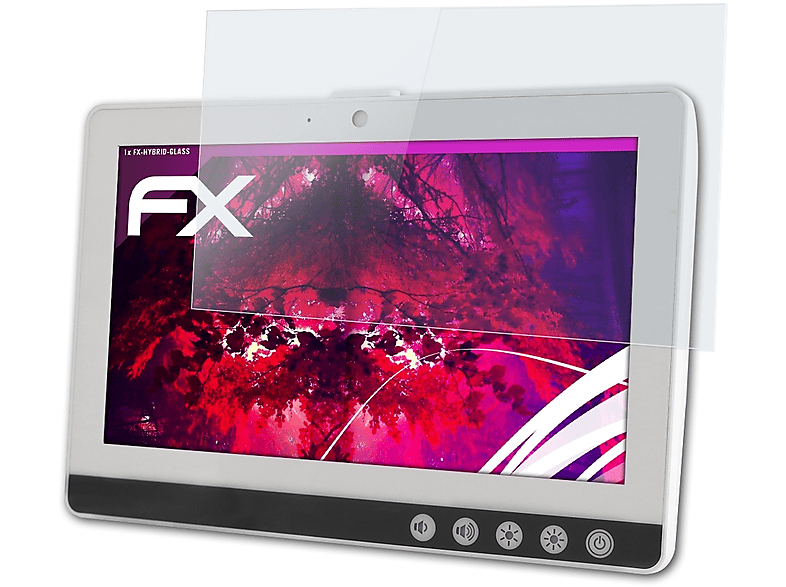 ATFOLIX FX-Hybrid-Glass Schutzglas(für Onyx Healthcare Venus-123 (11.6 Inch))