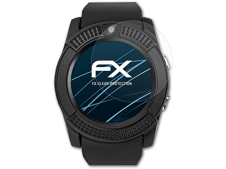 ATFOLIX 3x FX-Clear Displayschutz(für Roneberg R08)