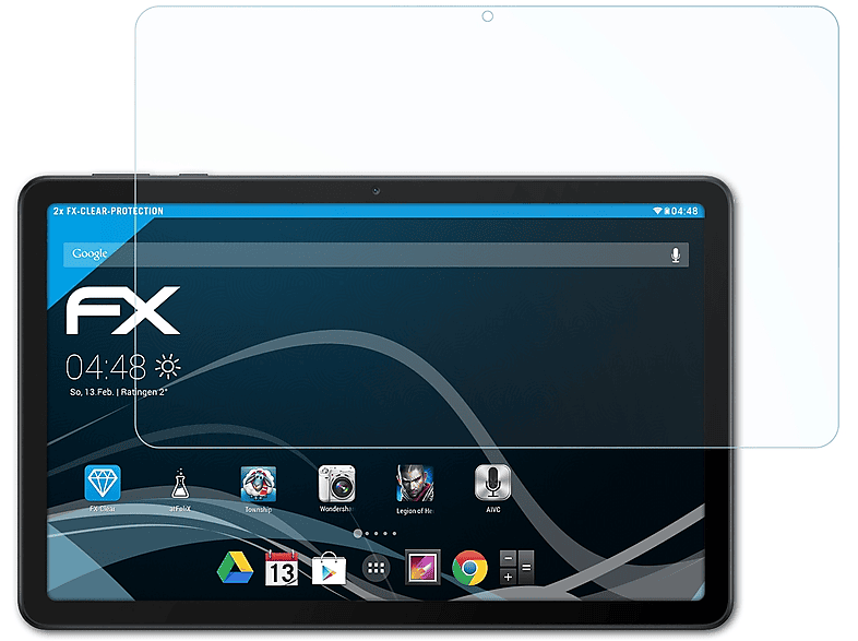 ATFOLIX 2x SE (10.4 FX-Clear Displayschutz(für Huawei MatePad Inch))