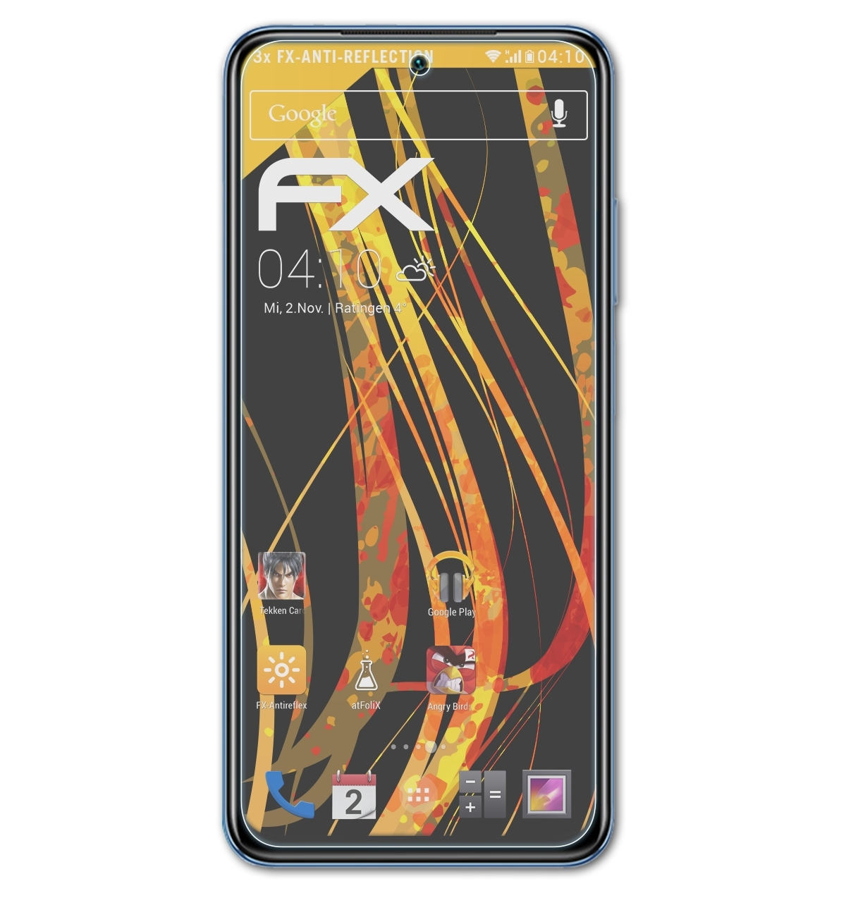 Xiaomi Displayschutz(für SE) 11 Redmi Note 3x FX-Antireflex ATFOLIX