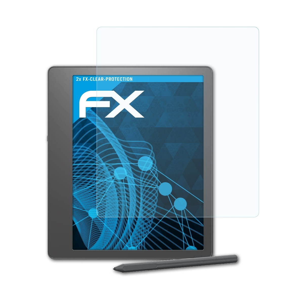 ATFOLIX 2x FX-Clear Displayschutz(für Scribe) Kindle Amazon