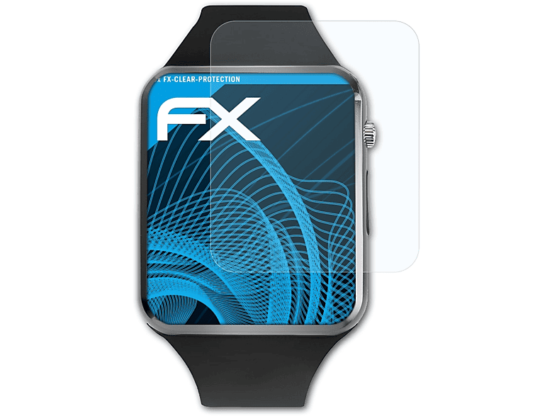 ATFOLIX 3x FX-Clear Displayschutz(für Roneberg RA1)
