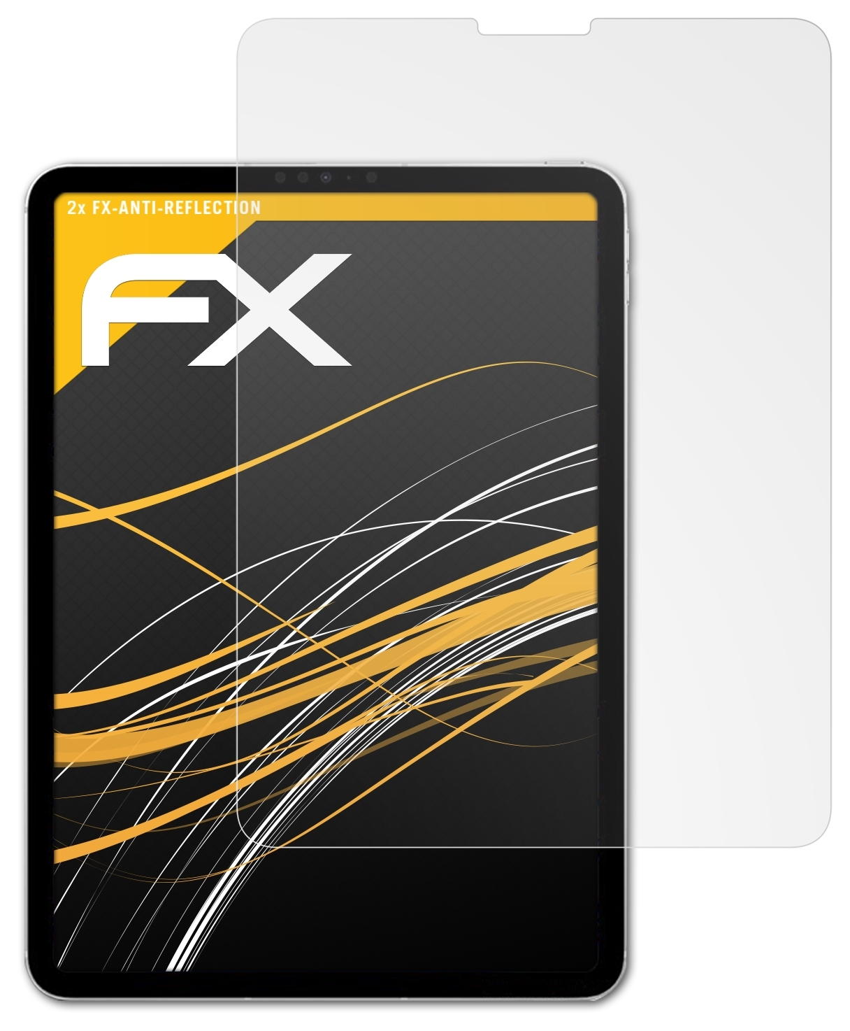 ATFOLIX 2x FX-Antireflex Apple (2022)) Pro Displayschutz(für iPad 11