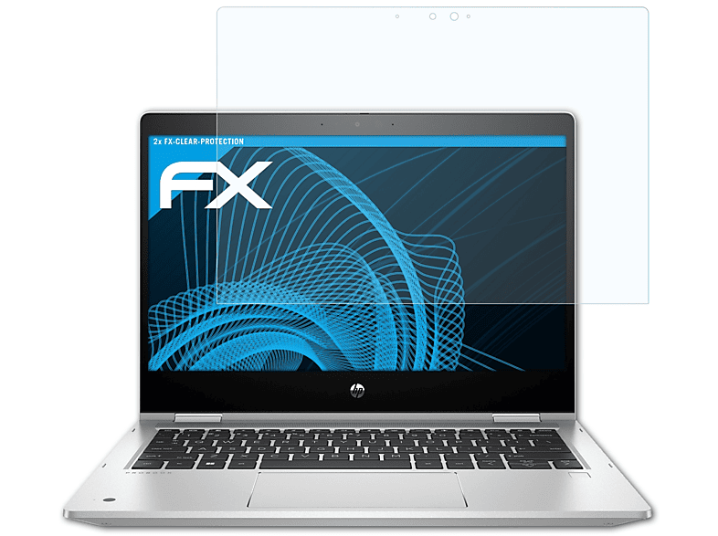 ATFOLIX 2x FX-Clear Displayschutz(für HP Pro x360 435 G9)