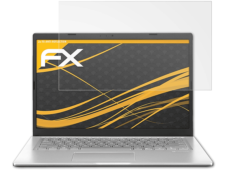 ATFOLIX 2x Displayschutz(für P1411) Asus FX-Antireflex