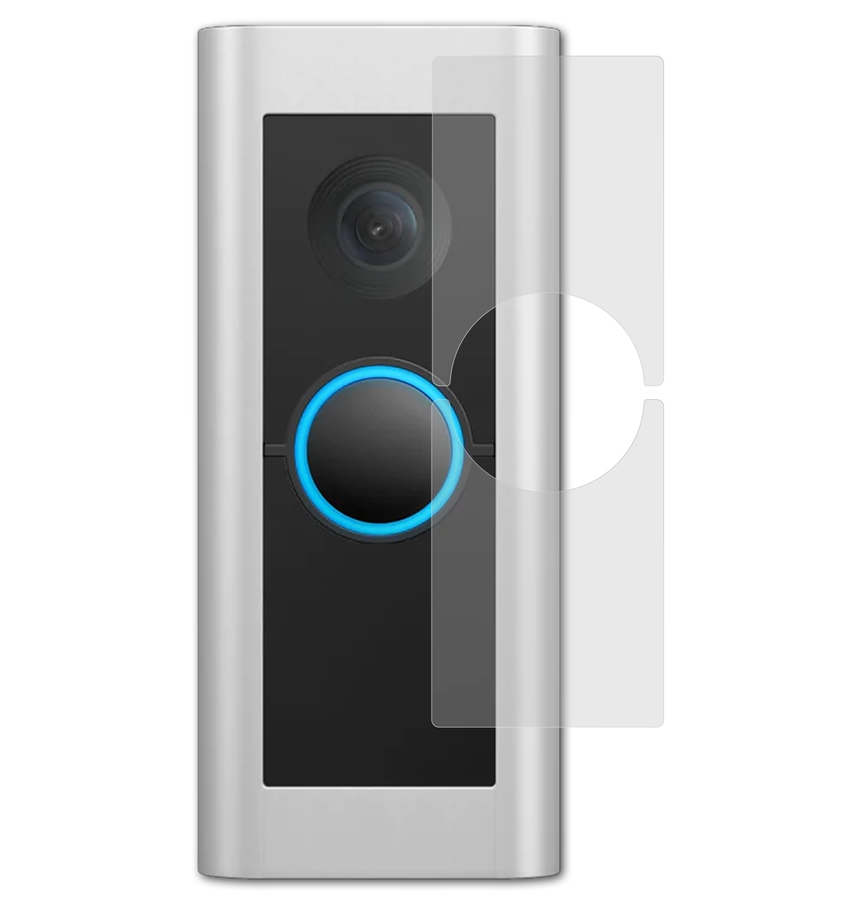 Displayschutz(für matt&stoßfest ATFOLIX 2x Ring Pro Doorbell Video 2)
