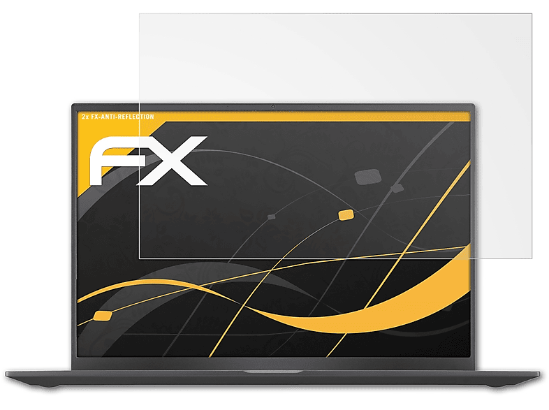 ATFOLIX 2x FX-Antireflex Displayschutz(für LG Ultra PC (16U70Q))