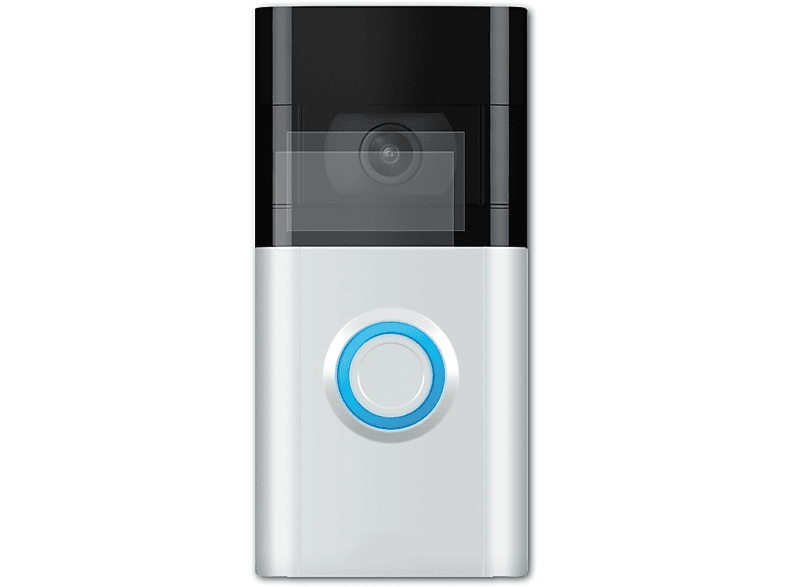 BRUNI 2x glasklare Displayschutz(für Video 3) Doorbell Ring